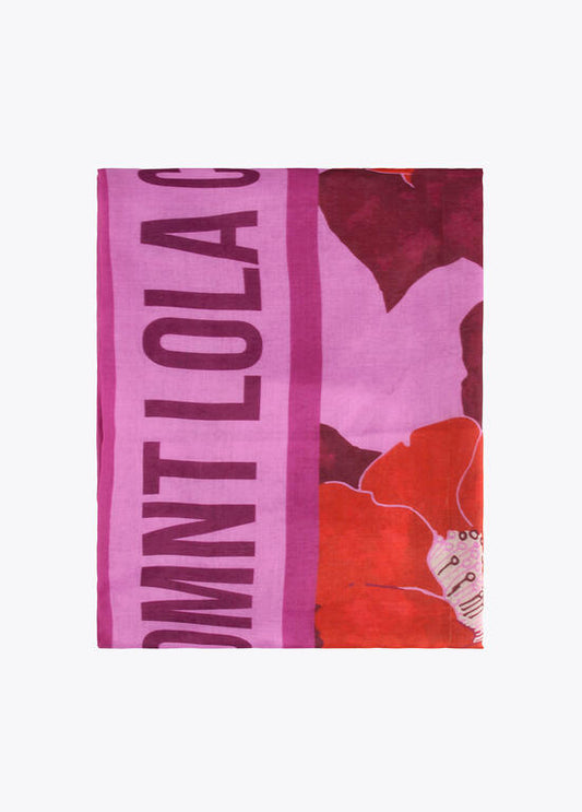 Foulard combinado monograma Lola Casademunt