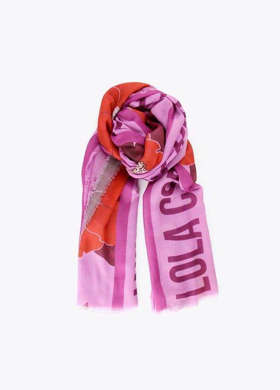 Foulard combinado monograma Lola Casademunt