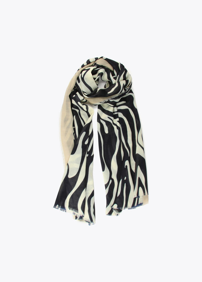 Foulard estampado cebra Lola Casademunt